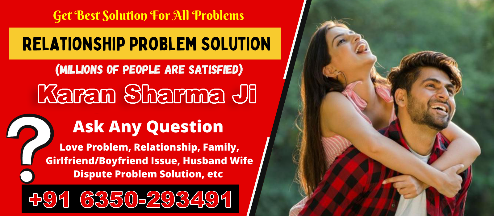 World Famous Astrologer Karan Sharma Ji +91-6350293491